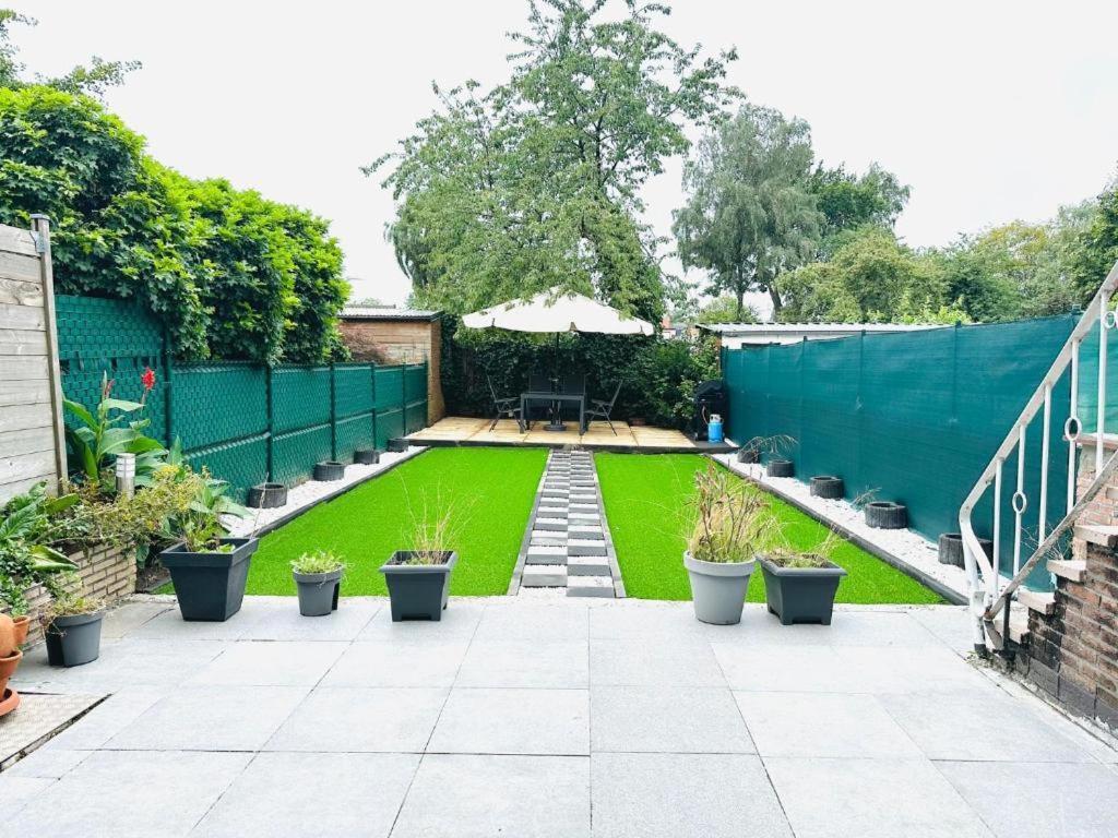 Big Sunset 2 Bedroom House With A Garden Antwerpen Eksteriør billede